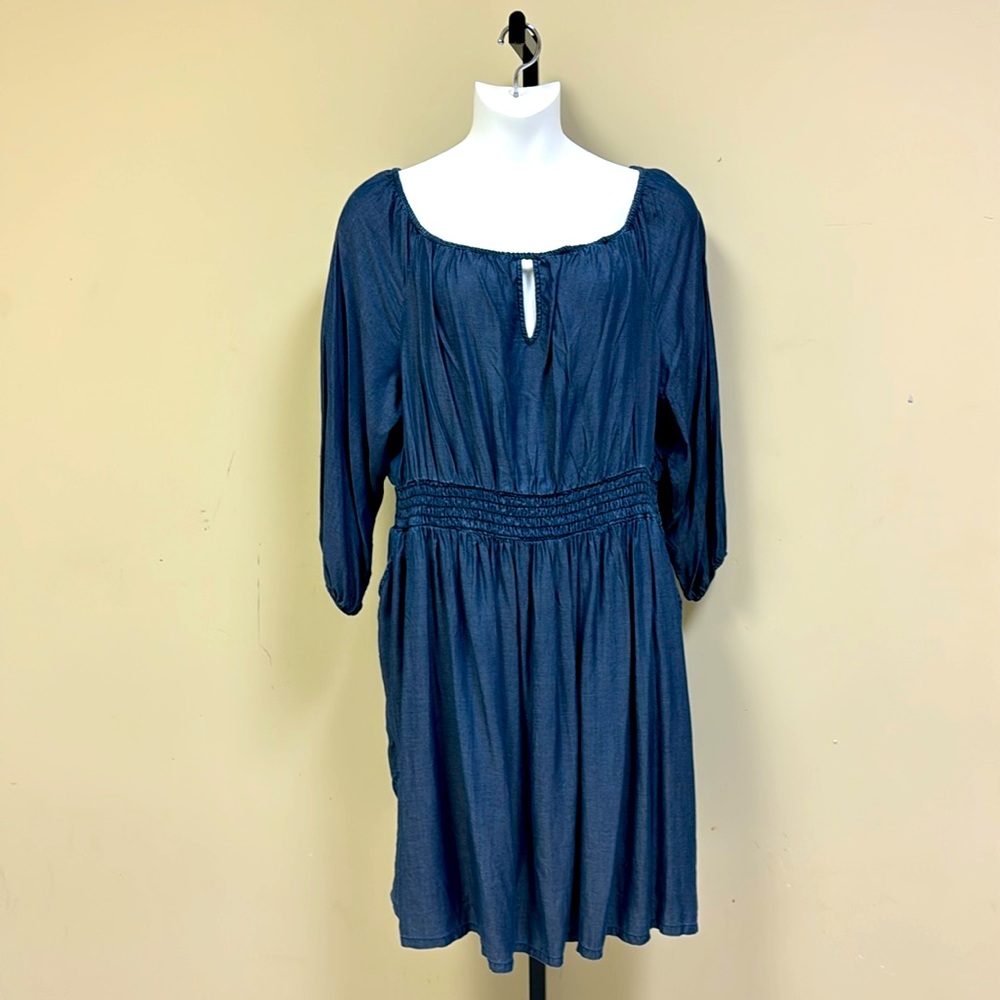 Lane Bryant denim dress